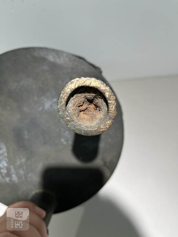 明 高浮雕梅枝纹冲天耳鼎式炉 - 图19